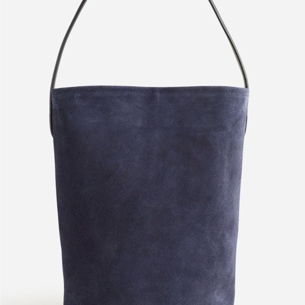 J.Crew Berkeley Bucket Bag In Leather And Suede